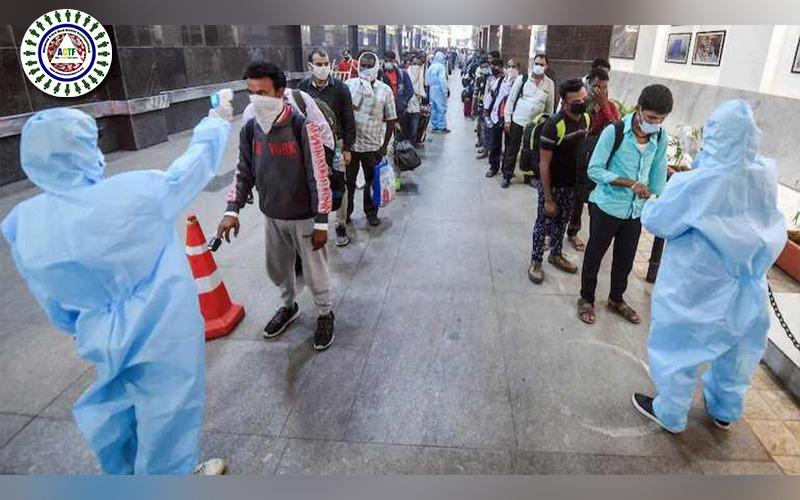 ALL MIGRANT WORKERS RETURNING TO UTTAR PRADESH TO BE QUARANTINED